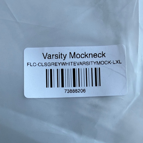 PARKE Light Gray (Metallic is the color name) Logo Sweatshirt - Picture 2 of 4